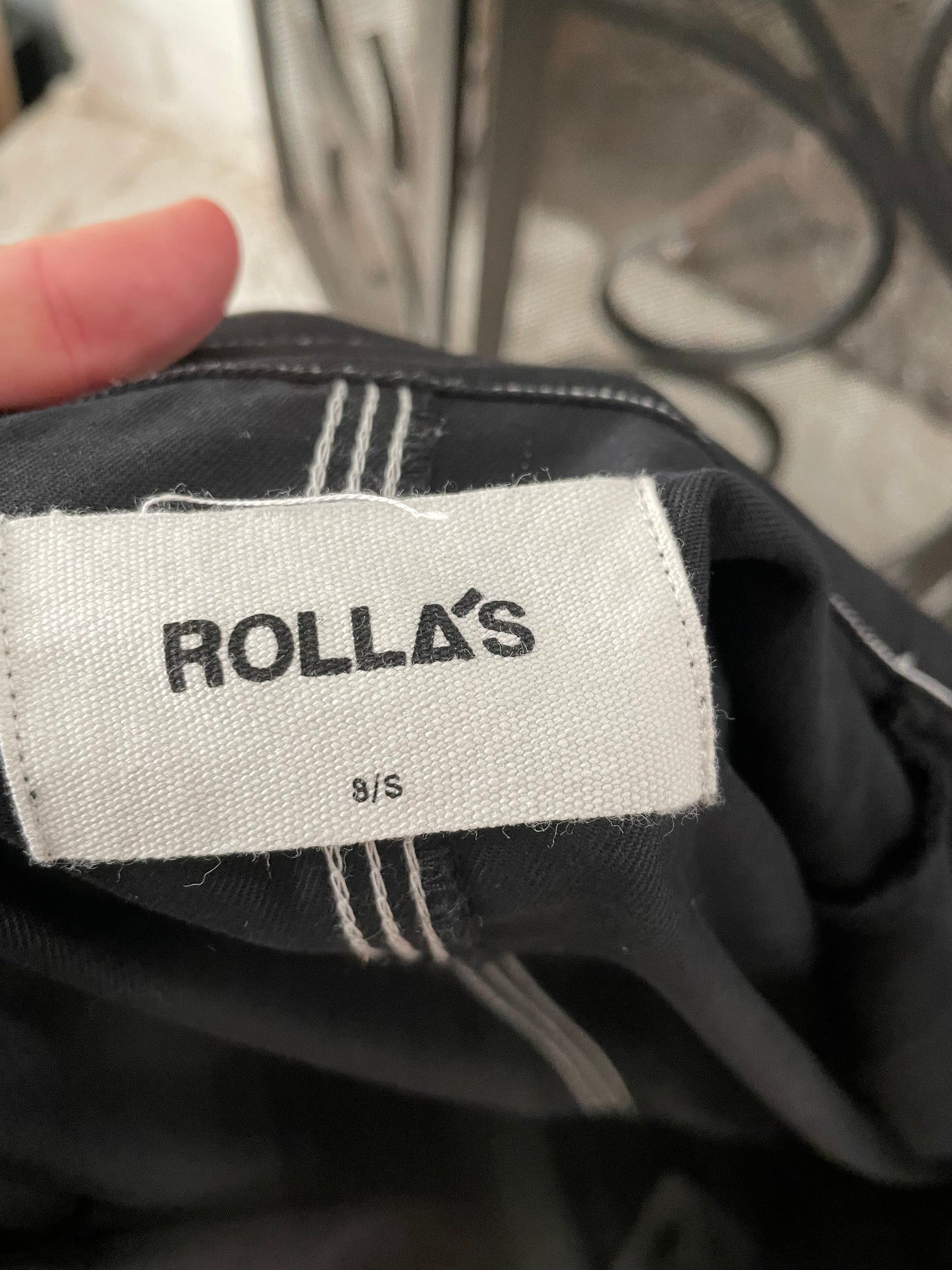 Rolla's Black Steamer Suite Size 8 S